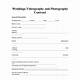 Wedding Videography Contract Template Word