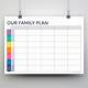 Weekly Family Planner Template