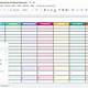 Weekly Planner Template Google Sheets