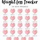 Weight Loss Tracker Template