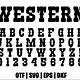 Western Font Free