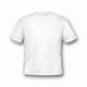 White T Shirt Template Png