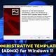 Windows 11 Admx Templates