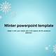Winter Powerpoint Template Free