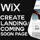 Wix Landing Page Templates
