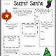 Work Secret Santa Template