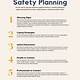 Workplace Safety Plan Template