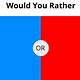 Would You Rather Template Red And Blue