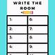Write The Room Template