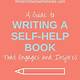 Writing A Self Help Book Template