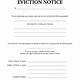 Written Eviction Notice Template