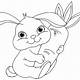 Year Of The Rabbit Coloring Page Free Printable