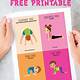 Yoga Pose Cards Free Printable