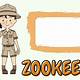 Zoo Keeper Badge Printable