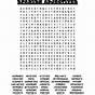 Los Cognados Word Search Answer Key