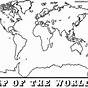 Printable World Map To Color