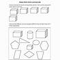 Cube Worksheet For Kindergarten