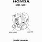 Honda Gx35 Auger Manual