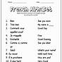 Free French Worksheets