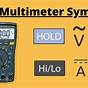 Multimeter Symbols And Meanings