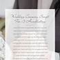 Simple Wedding Ceremony Script Printable