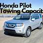 Towing Capacity 2014 Honda Pilot