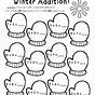 Winter Addition And Subtraction Worksheets