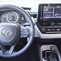 Toyota Corolla 2022 Dashboard