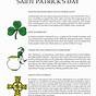 St Patrick's Day Story Printable