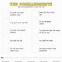 Printable 10 Commandments Printable Worksheets
