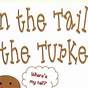 Pin The Tail On The Turkey Printable