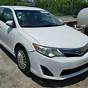 2012 Toyota Camry White