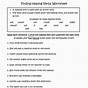 Subject And Verb Agreement Worksheet