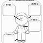 Kindergarten Character Worksheet
