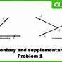 What Are Supplementary Angles