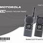 Motorola Cls1110 Manual
