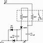 Relay Latching Circuit Schematic