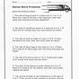 Proportion Word Problems Worksheets With Answers