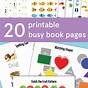 Preschool Busy Book Printables
