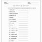 Free Pronoun Worksheets