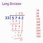 How To Do Long Division With 1 Digits