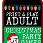 Printable Christmas Games For Parties