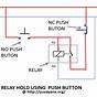 Push Button Latching Relay Circuit