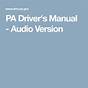 Pa Driver's Manual 2022