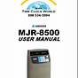 Amano Mjr 7000 Manual