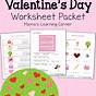 Printable Valentine's Day Worksheets Pdf