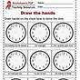 Tell Time To The Hour Worksheet