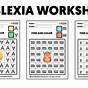 Worksheets For Dyslexic Students