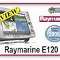 Raymarine E120 Manual