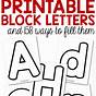 Printable Alphabet Block Letters